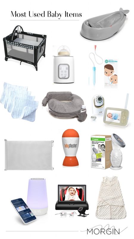 Most used baby items! #amazon #morginm #babyitems