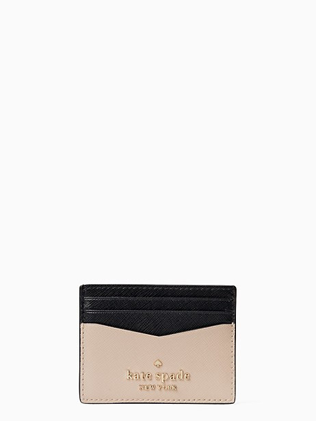 staci colorblock small slim card holder | Kate Spade Outlet
