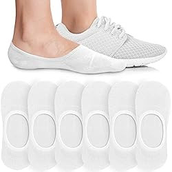 Eedor No Show Socks Womens Non Slip Low Cut Socks for Women | Amazon (US)