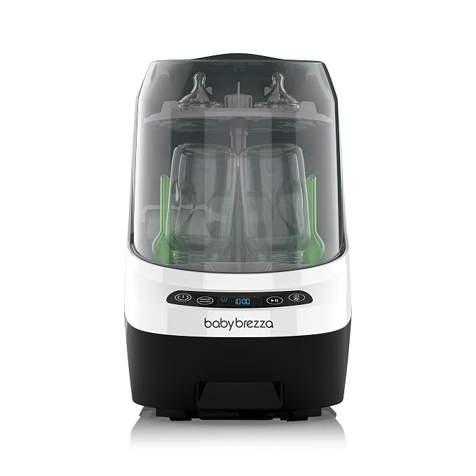 Baby Brezza Baby Bottle Washer Pro - Clinically Proven Better Cleaning - Washer, Sterilizer + Dry... | Amazon (US)