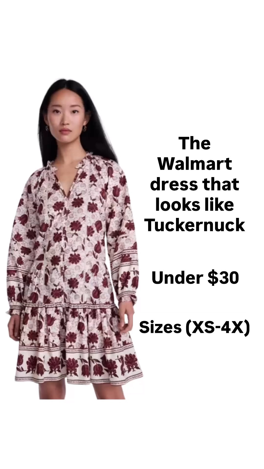 I’ve been soaking in all the fall weather and can’t wait to pull out my fall dresses. This one looks like Tuckernuck, but for Walmart pricing.

(it would also make for such a cute country concert outfit with some cowboy boots)

#LTKSeasonal