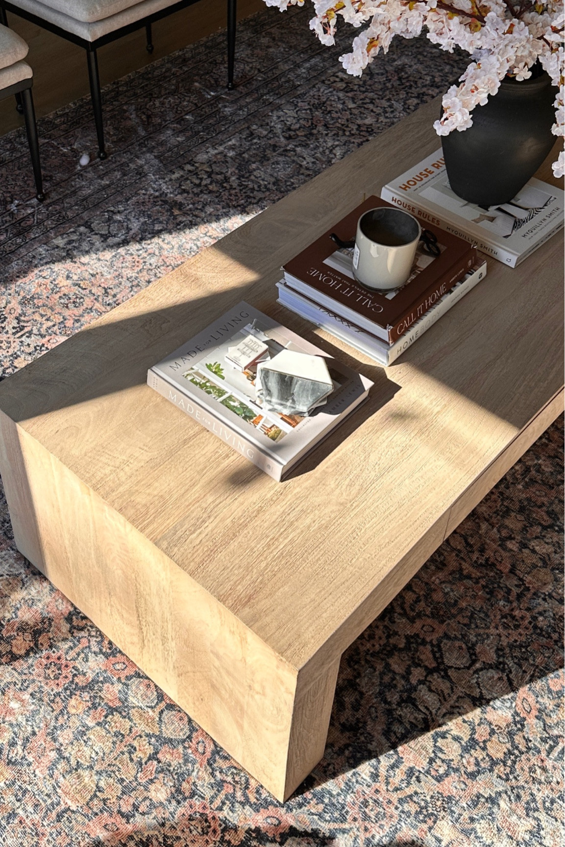 obsessed with this coffee table and comfiest affordable rug! 

#LTKFindsUnder100 #LTKHome #LTKSaleAlert