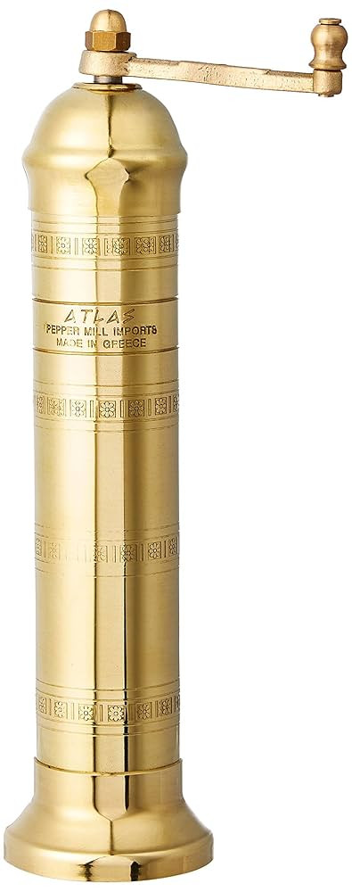 Atlas Salt Mill, Brass, 9" | Amazon (US)