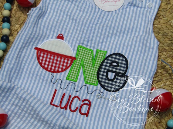 1st Birthday Shortals / Fishing Themed 1st Birthday / ONE - Etsy | Etsy (US)