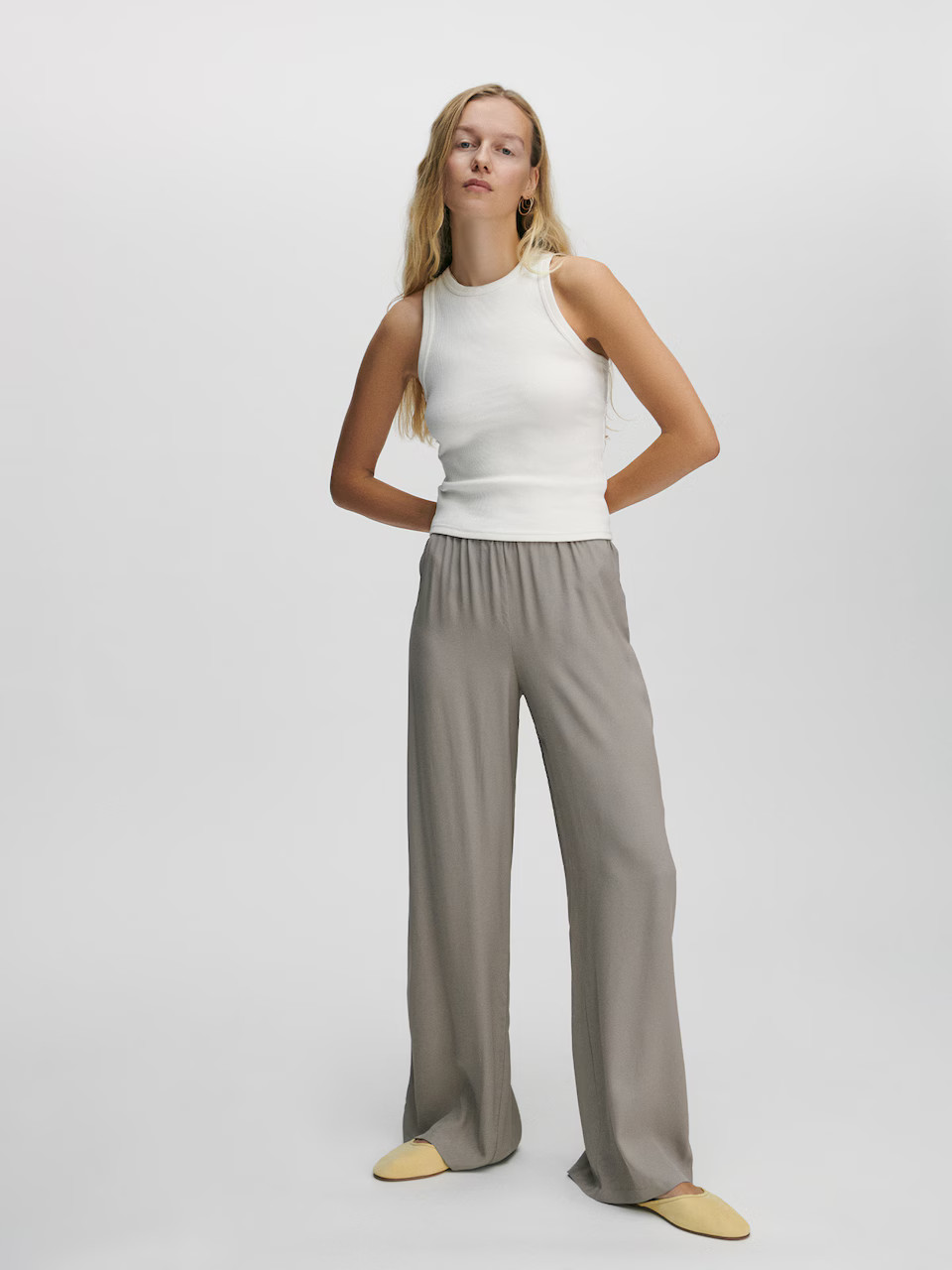 Wide leg Pantaloni 'Lexa' | About You IT