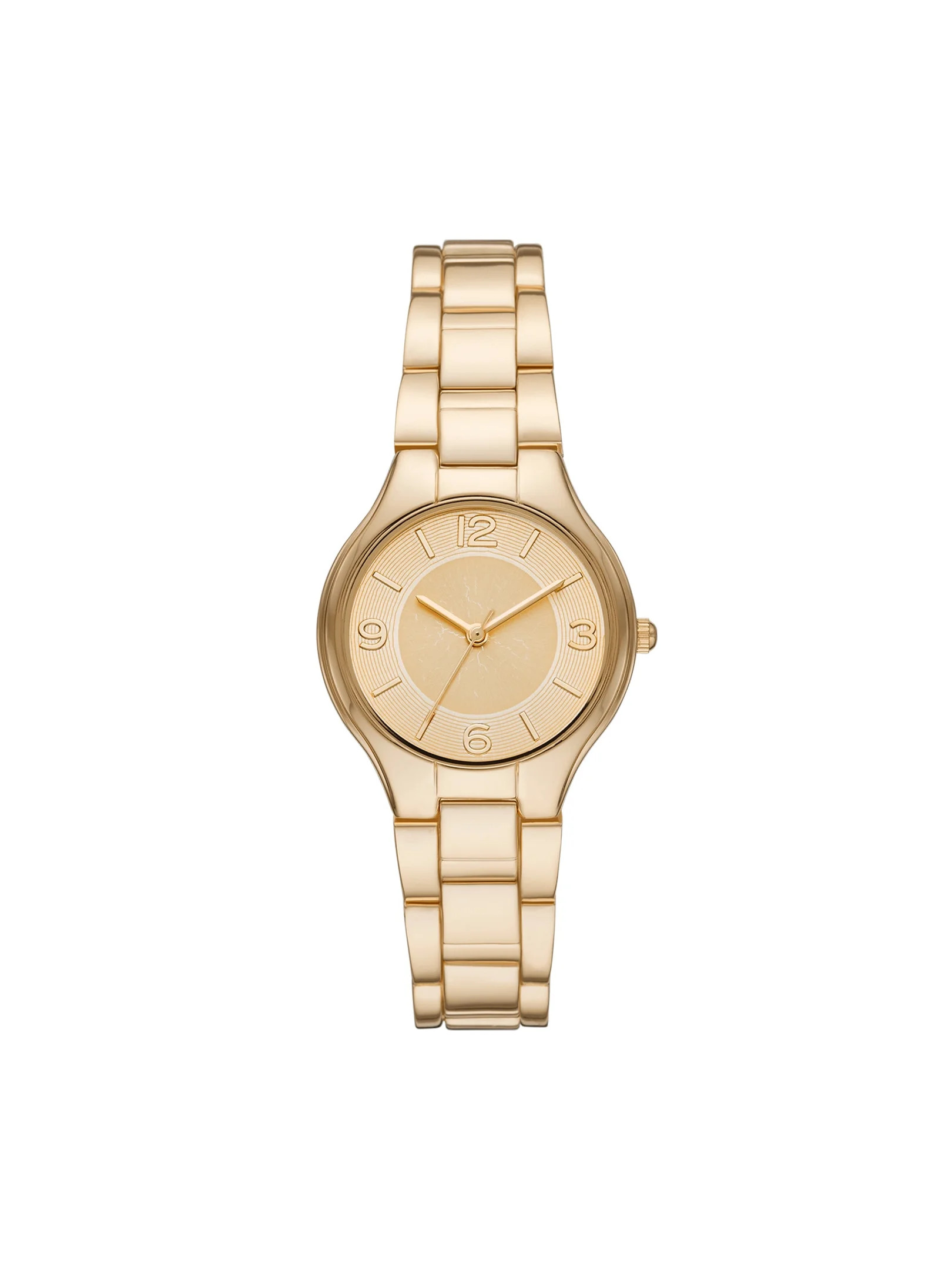 Time and Tru Women's Gold Tone Bracelet Watch | Walmart (US)