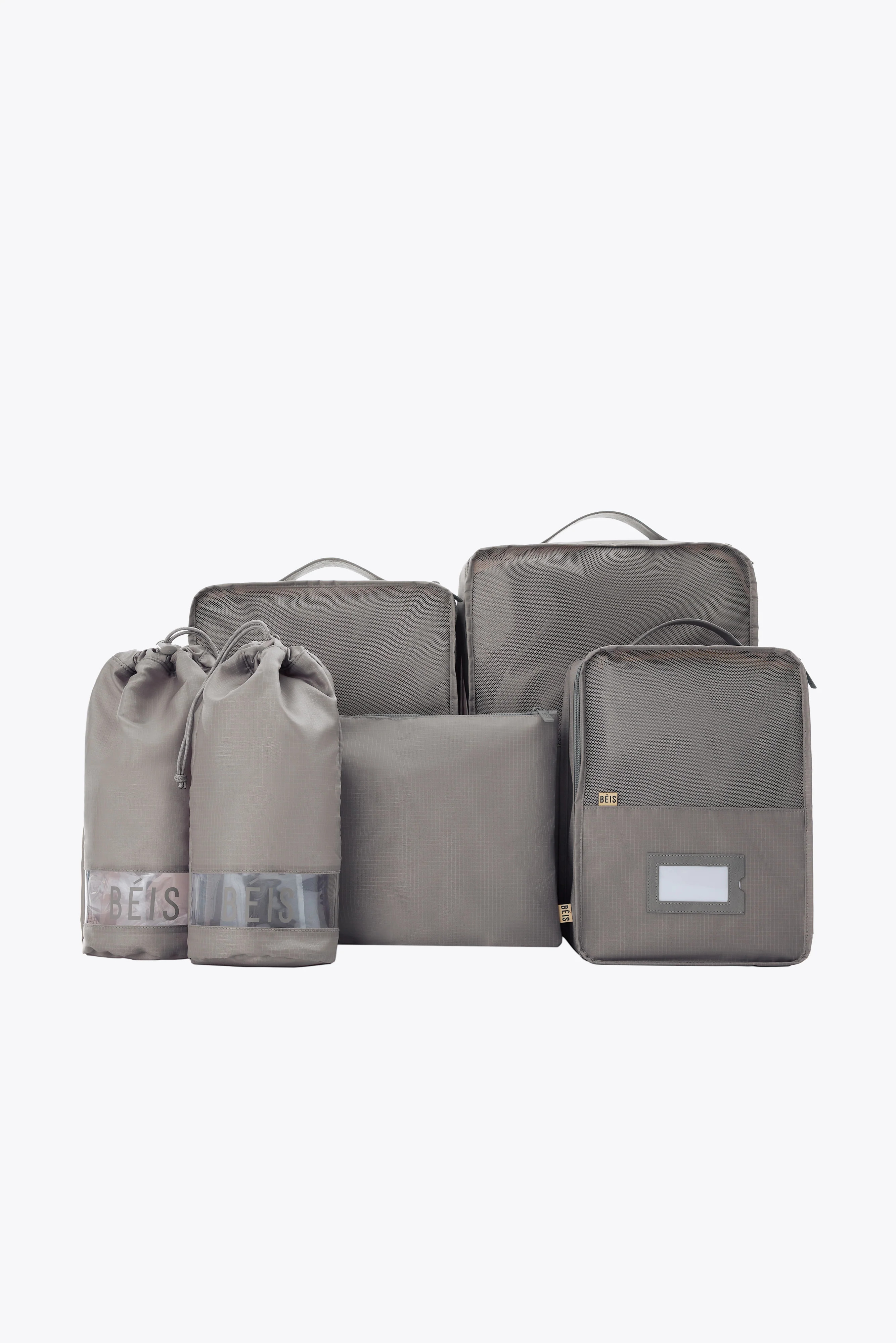 The Packing Cubes 
                in Grey | BÉIS Travel