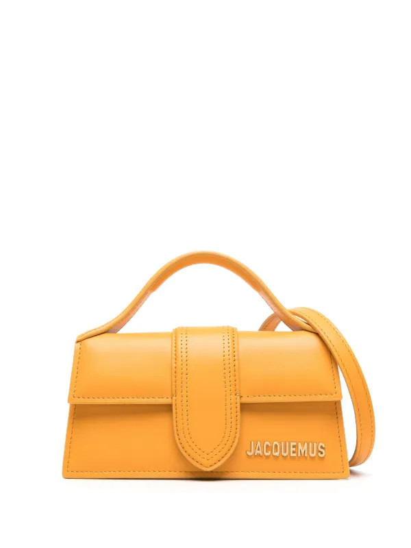 Jacquemus Le Bambino Leather Tote Bag | Yellow | FARFETCH | Farfetch Global