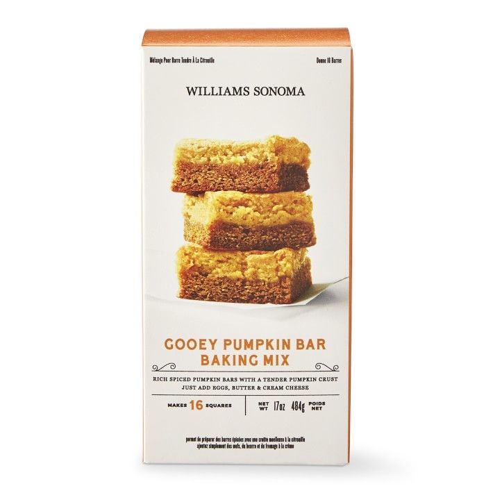 Williams Sonoma Pumpkin Gooey Bar Mix | Williams-Sonoma