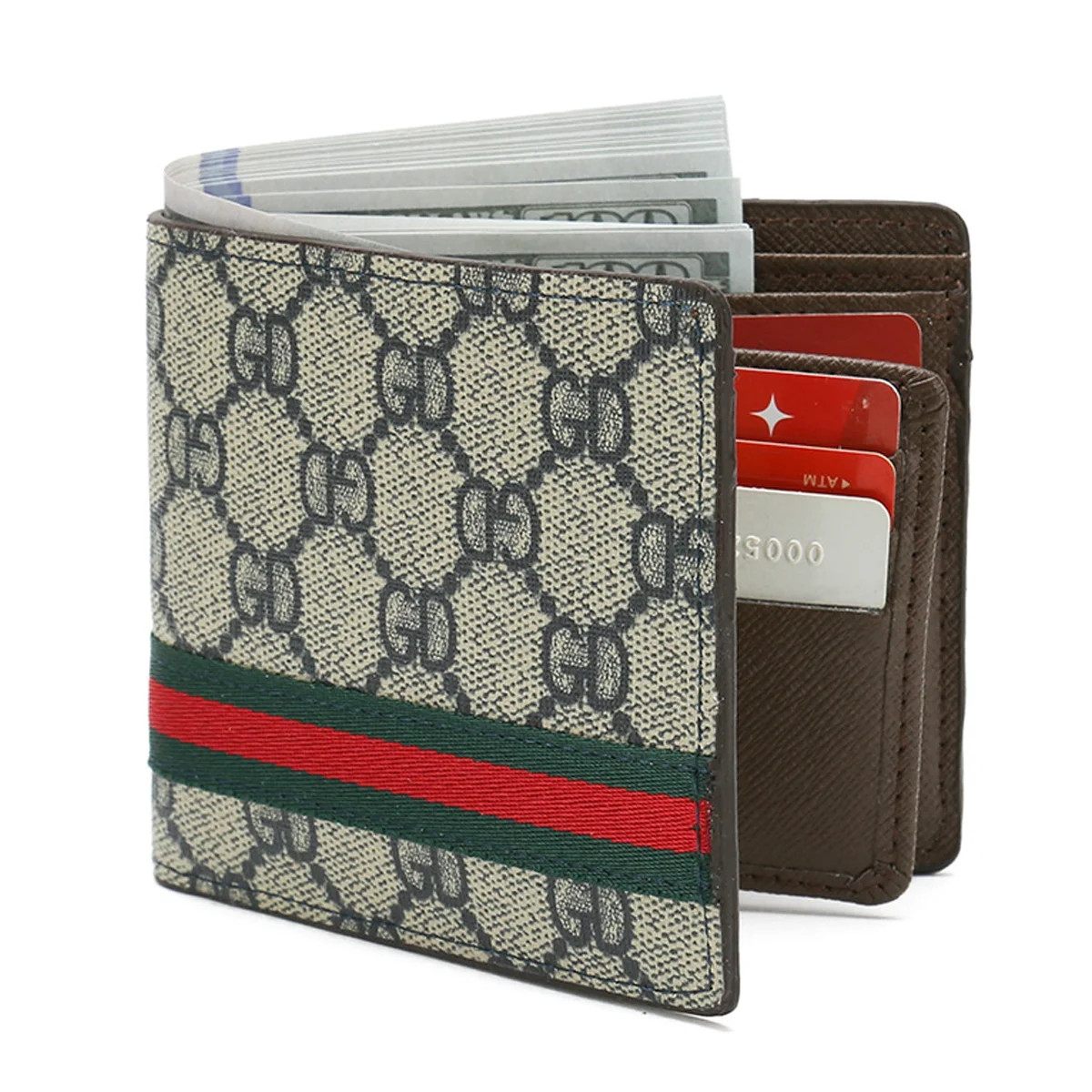 RICHPORTS Checkered Multi card Wallet Clutch - RFID Blocking Organizer Card Holder with zipper po... | Walmart (US)