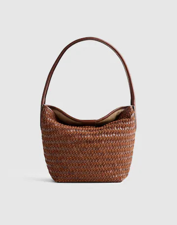 The Signature Woven Shoulder Bag | Madewell