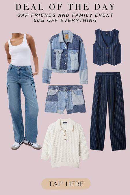Gap friends and family sale is going on!! 50% off everything + additional 10% off with Code: GFEXTRA! It’s the perfect time to stock up on spring and summer essentials! 

#LTKStyleTip #LTKFindsUnder100 #LTKSaleAlert