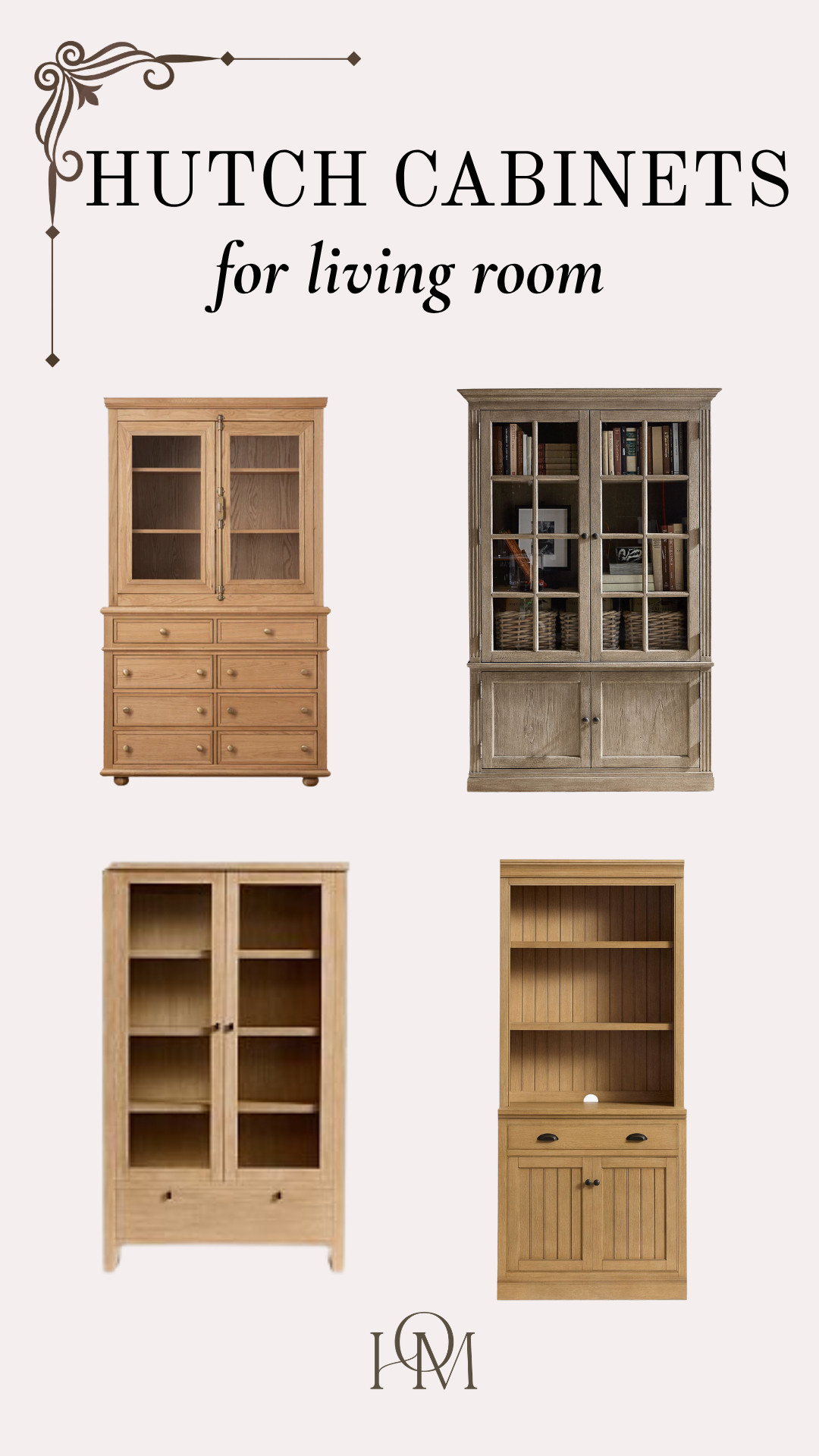 These cabinets are perfect for your living room! Great for storage and displaying items. 

 #LTKHome