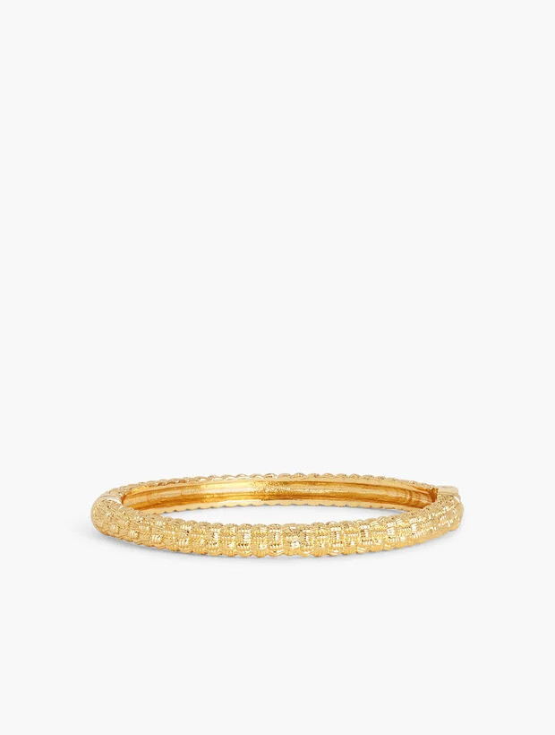 Basketweave Bangle | Talbots