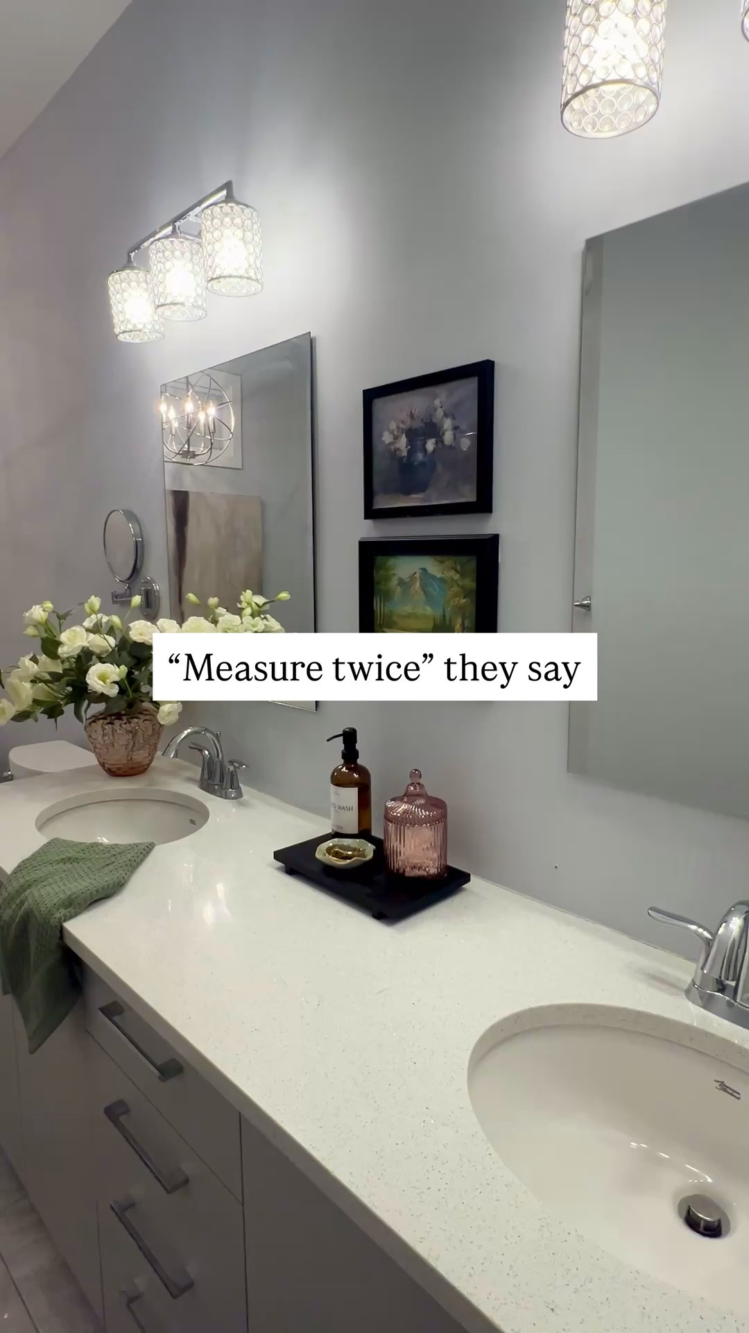 Apparently measuring once and hoping for the best isn’t a strategy.

#LTKhome