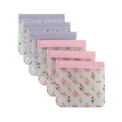Cook With Color 6pk Easter Print Reusable Treat Bags | Target
