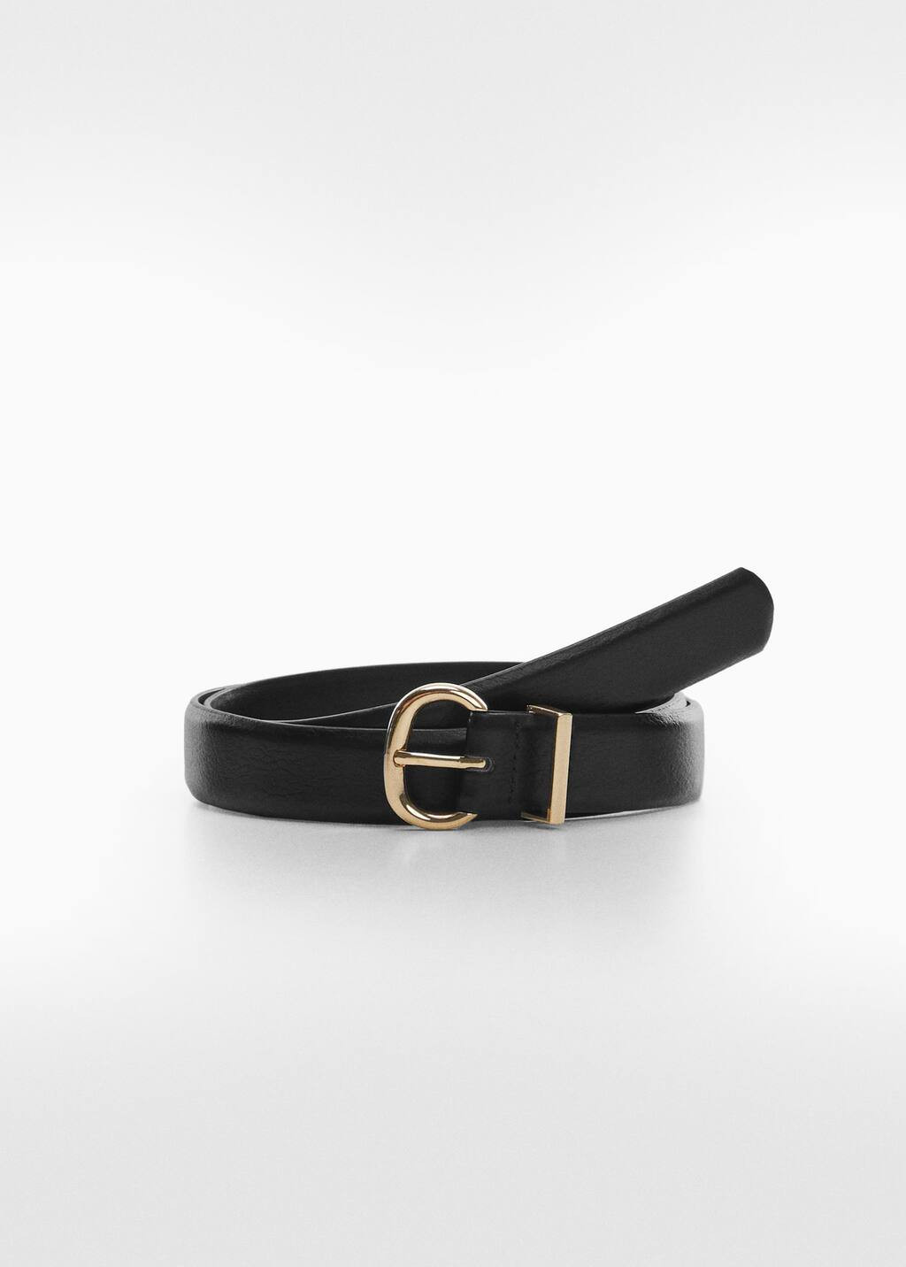 Metal buckle belt | MANGO (US)