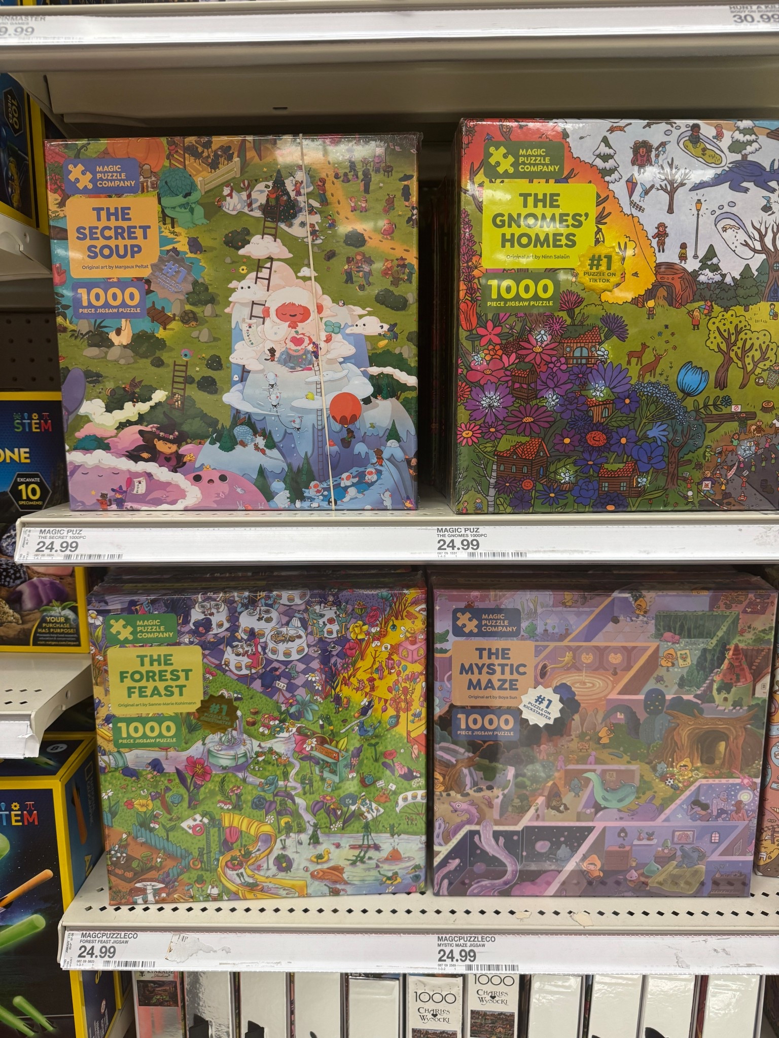 These are the coolest puzzles ever! Challenging, beautiful, plus a surprising twist at the end! Makes a great gift!



#LTKGiftGuide #LTKFamily #LTKHoliday