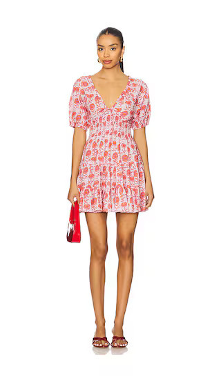 SAYLOR Greyson Dress in Pink. - size S | Revolve Clothing (Global)