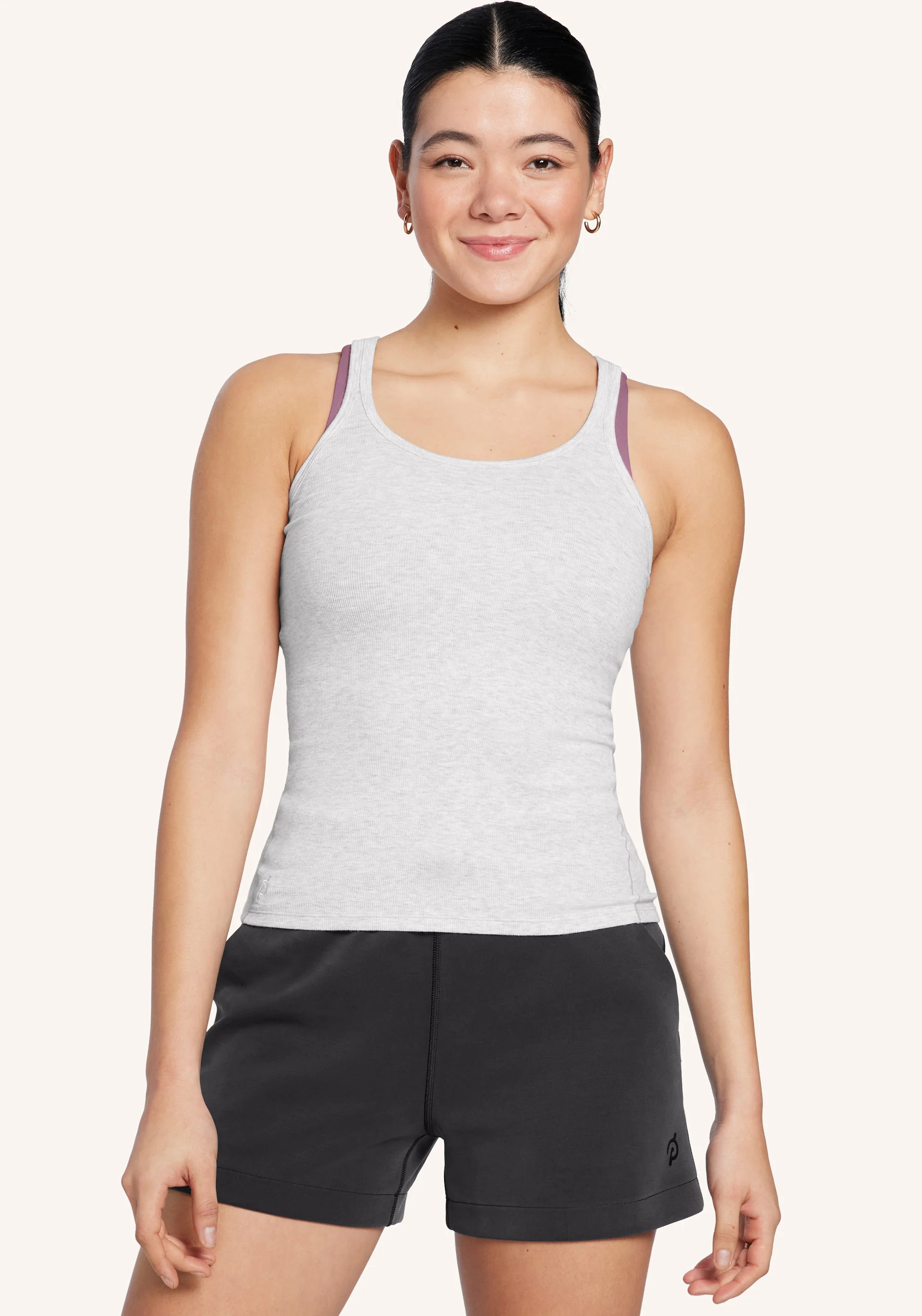 Peloton X Lululemon Women's Hold Tight Thin Strap Racerback Tank Top in Multi - Cycling Performance Apparel | Peloton Apparel