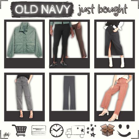 Old Navy, just bought!

✨SIZING•PRODUCT INFO✨
⏺ Sage Green Quilted Jacket, ordered a large 
⏺ Split-hem workwear pants in black and brown, ordered an XL 
⏺ Split-hem Midi black jean skirt, ordered a 14
⏺ Gray Khakis, ordered a L
⏺ Gray split-hem leggings, ordered an XL 
⏺ Salmon Khakis, ordered an XL 

📍Say hi on YouTube•Tiktok•Instagram ✨Jen the Realfluencer✨ for all things midsize-curvy fashion!

👋🏼 Thanks for stopping by, I’m excited we get to shop together!

🛍 🛒 HAPPY SHOPPING! 🤩

#workwear #work #outfit #workwearoutfit #workwearstyle #workwearfashion #workwearinspo #workoutfit #workstyle #workoutfitinspo #workoutfitinspiration #worklook #workfashion #officelook #office #officeoutfit #officeoutfitinspo #officeoutfitinspiration #officestyle #workstyle #workfashion #officefashion #inspo #inspiration #slacks #trousers #professional #professionalstyle #professionaloutfit #professionaloutfitinspo #professionaloutfitinspiration #professionalfashion #professionallook #dresspants #skirt #skirtoutfit #skirtoutfitinspo #skirtoutfitinspiration #skirtlook #skirtstyle #skirtfashion #skirtworkwear #skirtprofessional #skirtoffice #leggings #style #inspo #fashion #leggingslook #leggingsoutfit #leggingstyle #leggingsoutfitidea #leggingsfashion #leggingsinspo #leggingsoutfitinspo #fall #falloutfit #fallfashion #fallstyle #falloutfitidea #falloutfitinspo #autumn #autumnstyle #autumnfashion #autumnoutfit  
#under10 #under20 #under30 #under40 #under50 #under60 #under75 #under100 #affordable #budget #inexpensive #budgetfashion #affordablefashion #budgetstyle #affordablestyle #curvy #midsize #size14 #size16 #size12 #curve #curves #withcurves #medium #large #extralarge #xl  



#LTKunder50 #LTKSeasonal #LTKsalealert