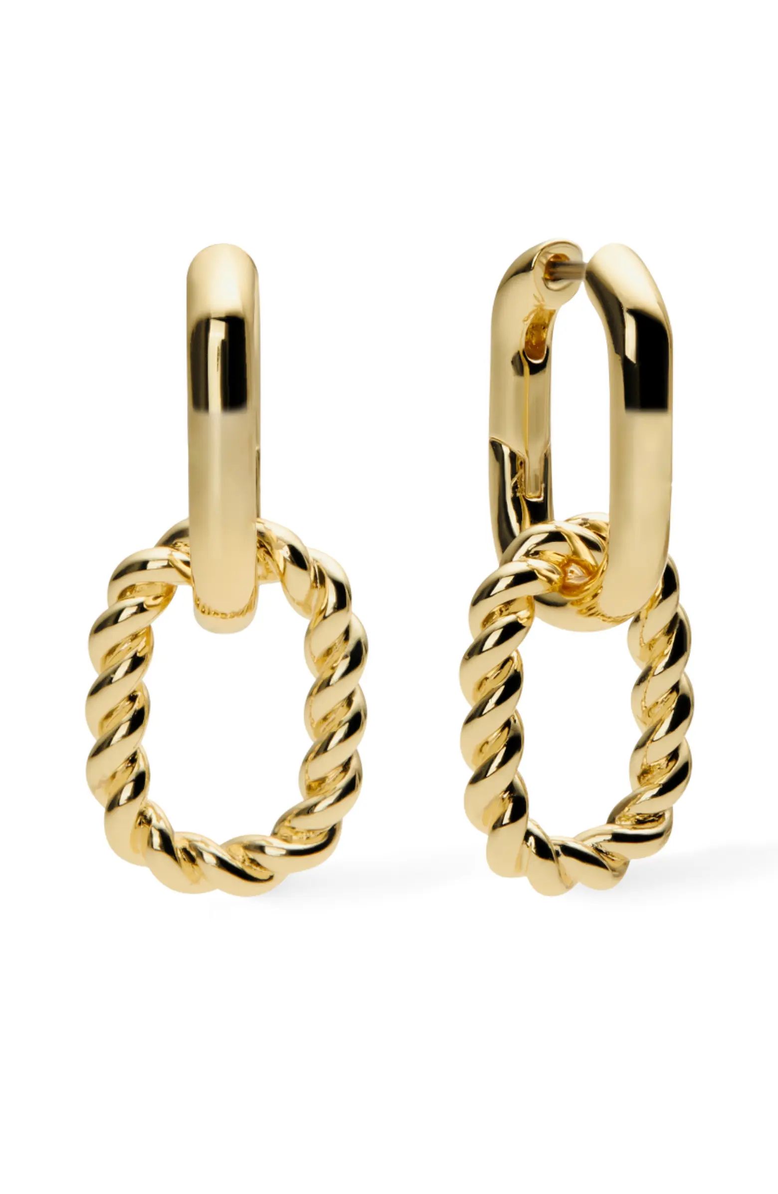 Double Hoop Earrings - Ash Double | Nordstrom