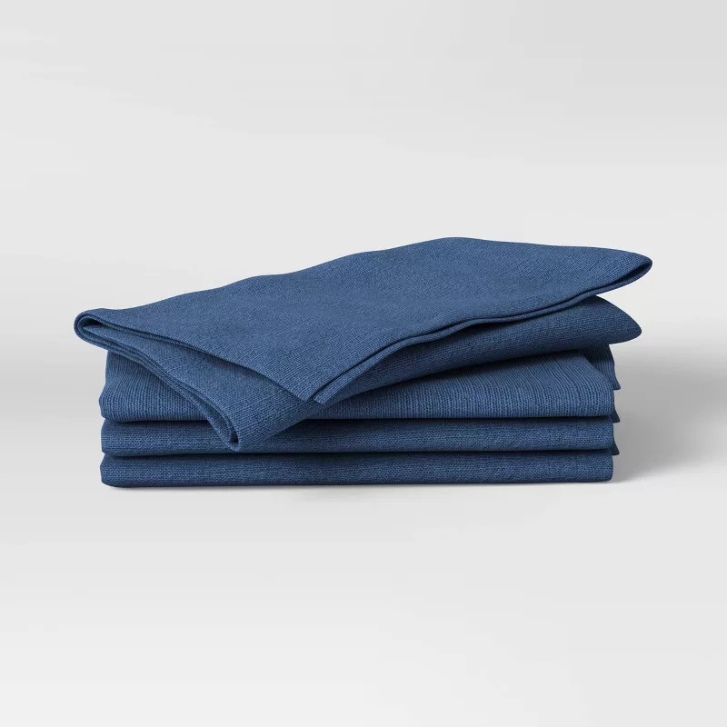 4pk Cotton Easy Care Napkins - Threshold™ | Target