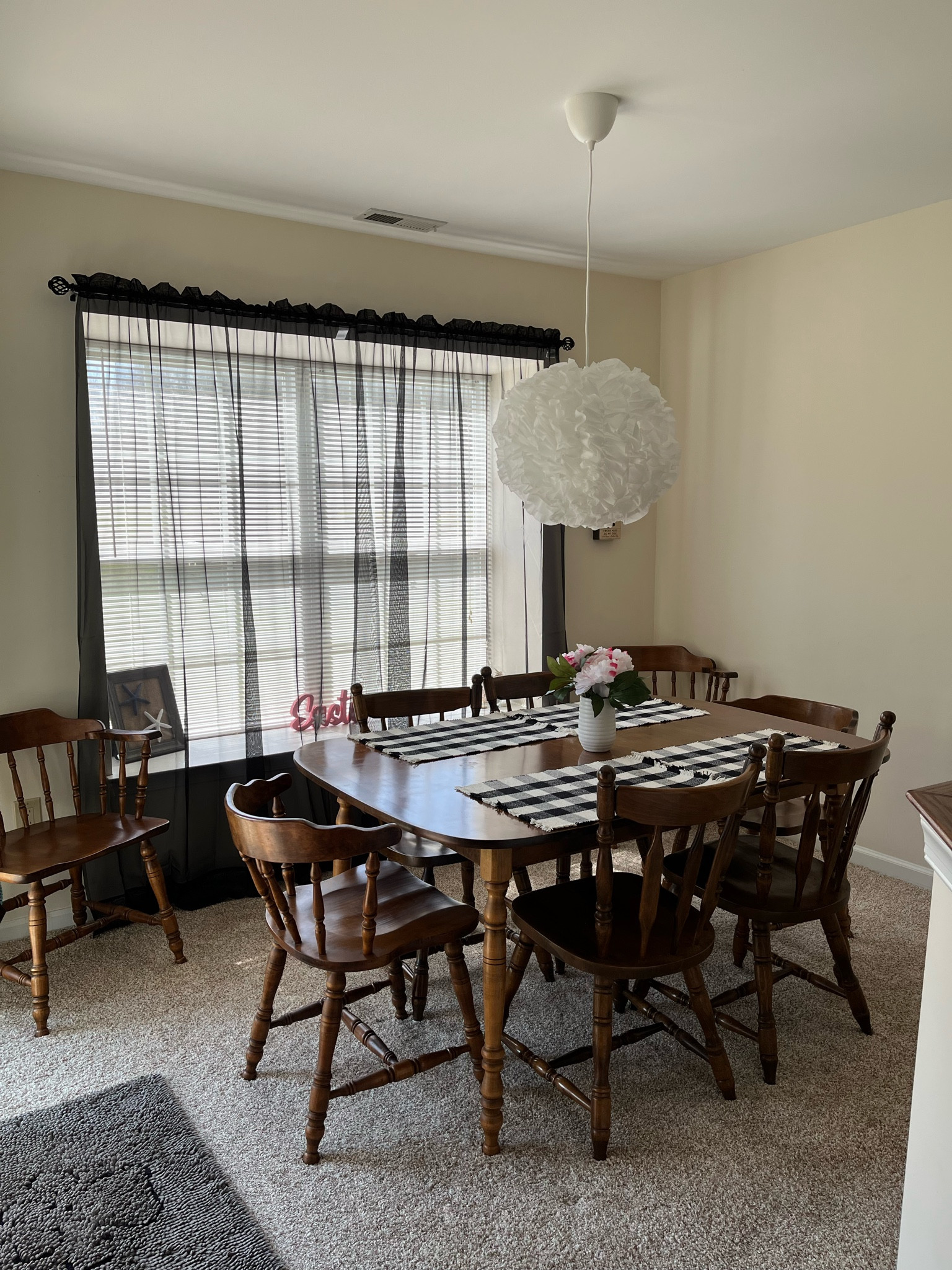 Dining Room 🍽 
Could not find the light but it’s from IKEA 

#LTKunder100 #LTKhome #LTKFind