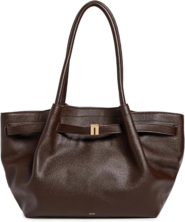 JW PEI Women's Hana Faux Leather Medium Tote Bag | Amazon (US)