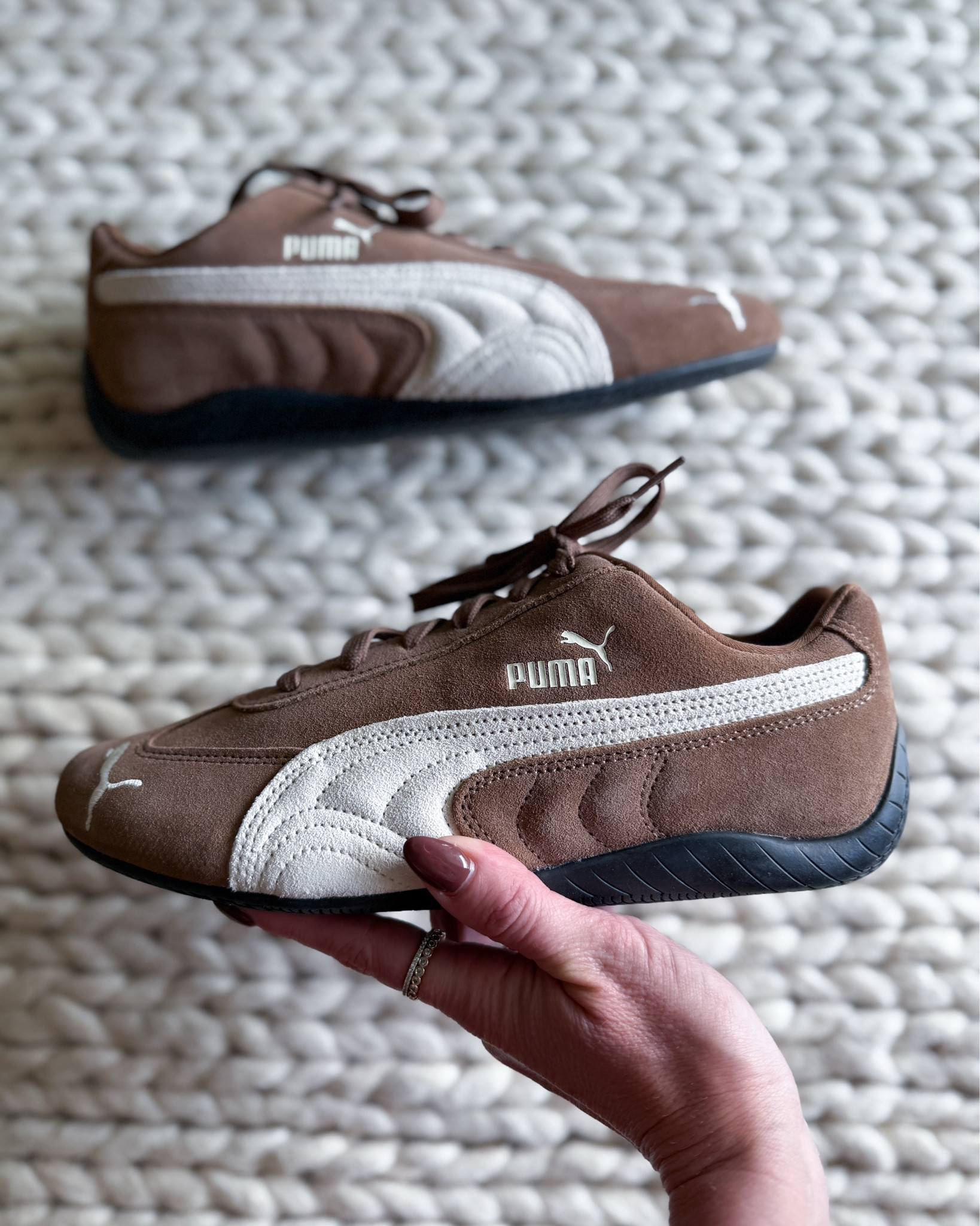 These suede Speedcat PUMAs from Aritzia are giving fall essential energy. You already know I’m pairing them with wide leg denim, cozy knits, & an iced chai in hand. They’re that one pair of shoes you didn’t know your fall wardrobe was missing. 

aritzia puma speedcat
fall sneaker style
retro suede sneakers
brown suede pumas
comfy fall shoes
trending sneaker style
capsule wardrobe sneakers
everyday fall shoes
neutral sneaker outfit
sporty chic shoes
casual fall style
suede sneakers women
2000s inspired sneakers
soft suede sneakers
must have fall shoes


#LTKActive #LTKShoeCrush #LTKStyleTip