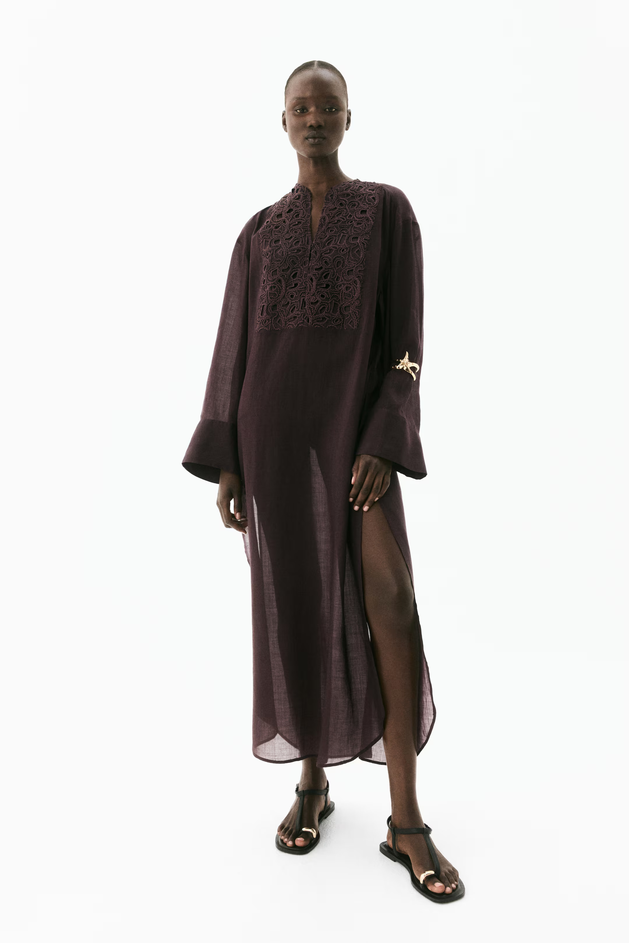 Ramie kaftan dress | H&M (UK, MY, IN, SG, PH, TW, HK)