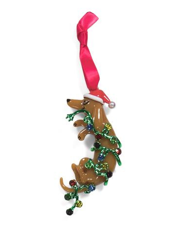 Dachshund dog ornament | TJ Maxx