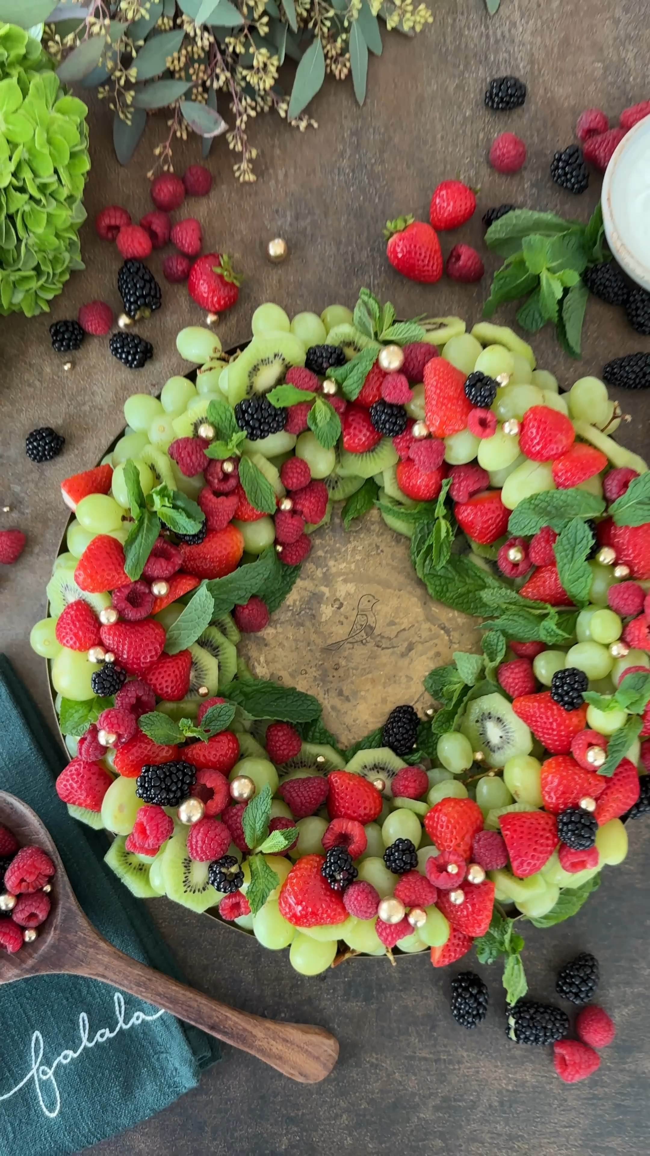 Fruit Wreath Table Items 

#LTKSeasonal #LTKParties #LTKHoliday