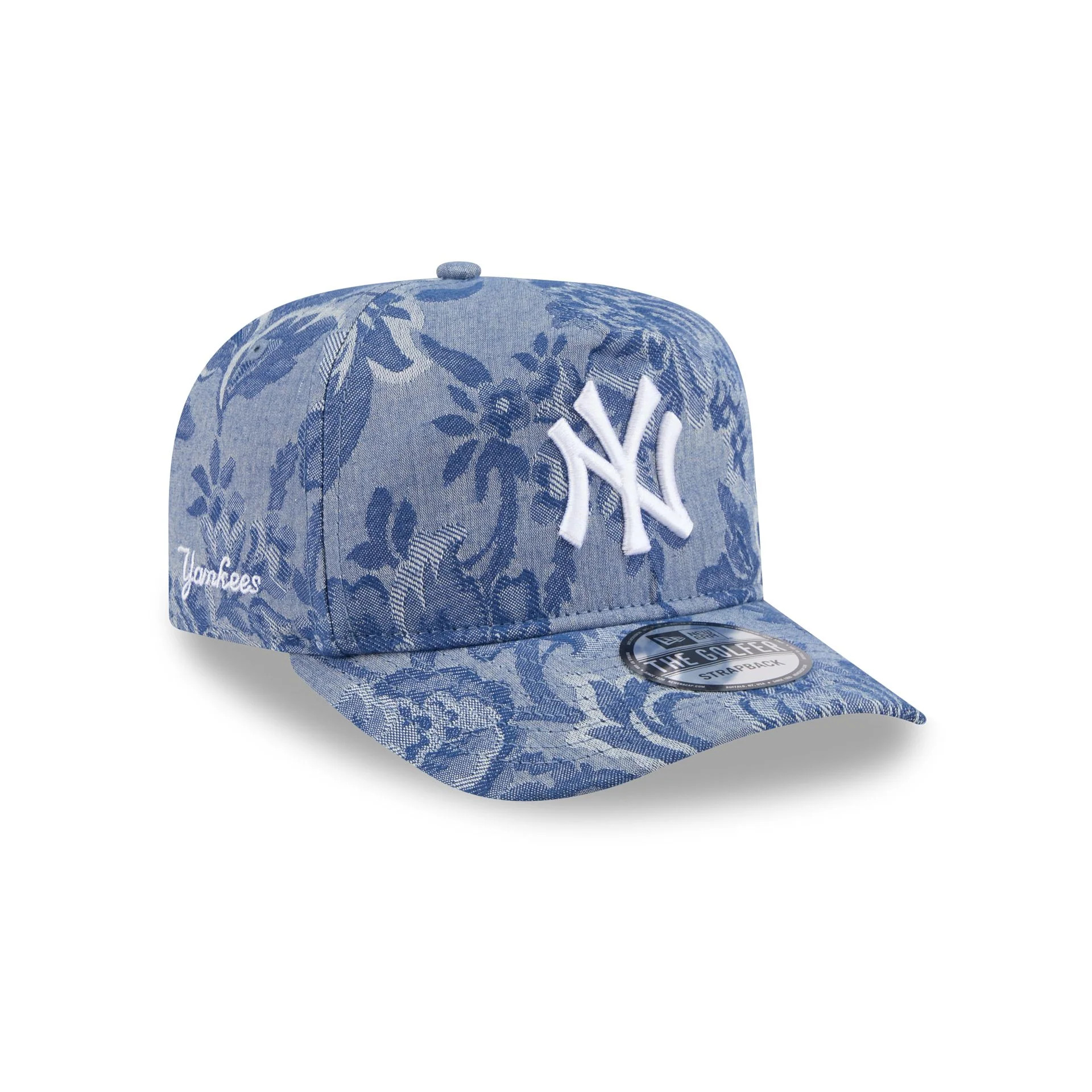 New York Yankees Denim Jacquard Golfer Hat | New Era