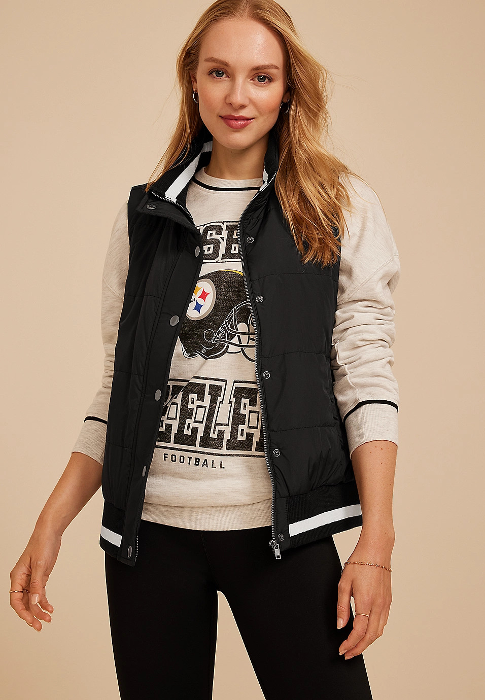Game Day Quilted Vest | Maurices