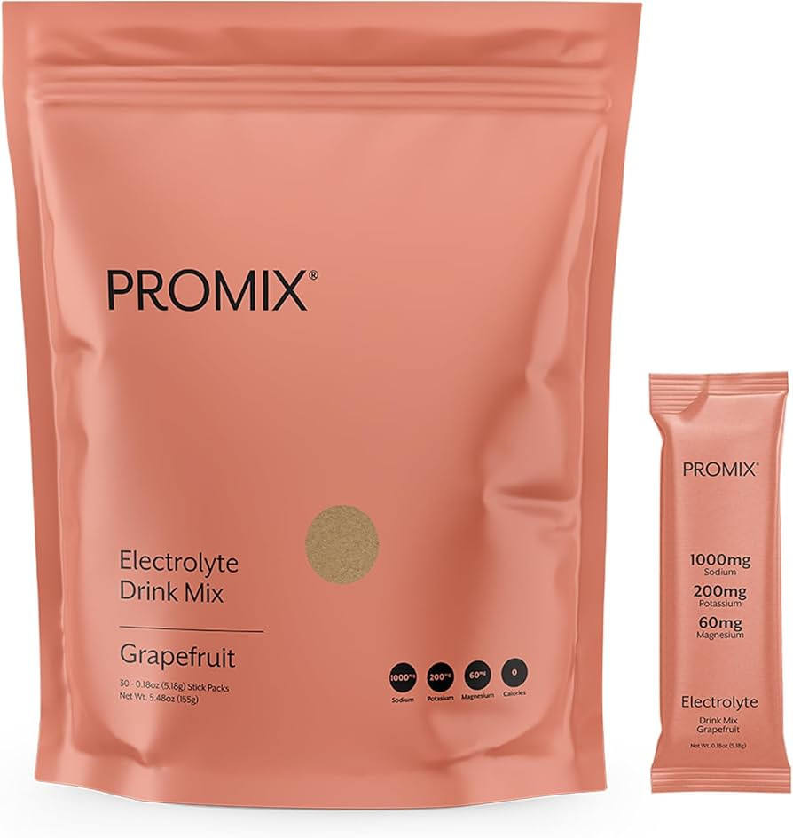 ProMix Nutrition Electrolytes Powder Hydration Packets | Himalayan Pink Salt, Magnesium, Potassiu... | Amazon (US)