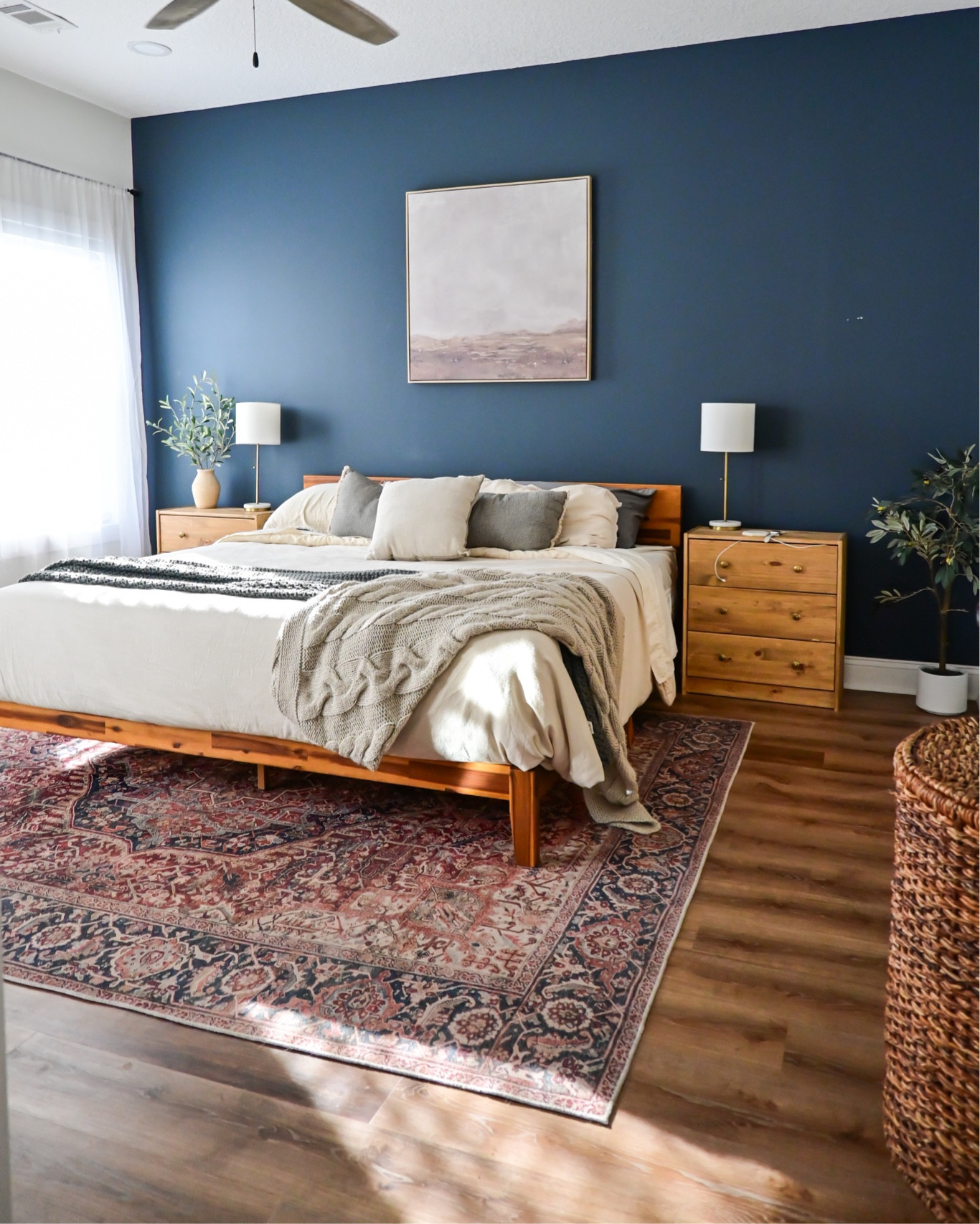 Our room is one of my favorite places in the house! Wall color is Sea Serpent by Sherwin Williams! 

#LTKSeasonal #LTKCyberWeek #LTKhome