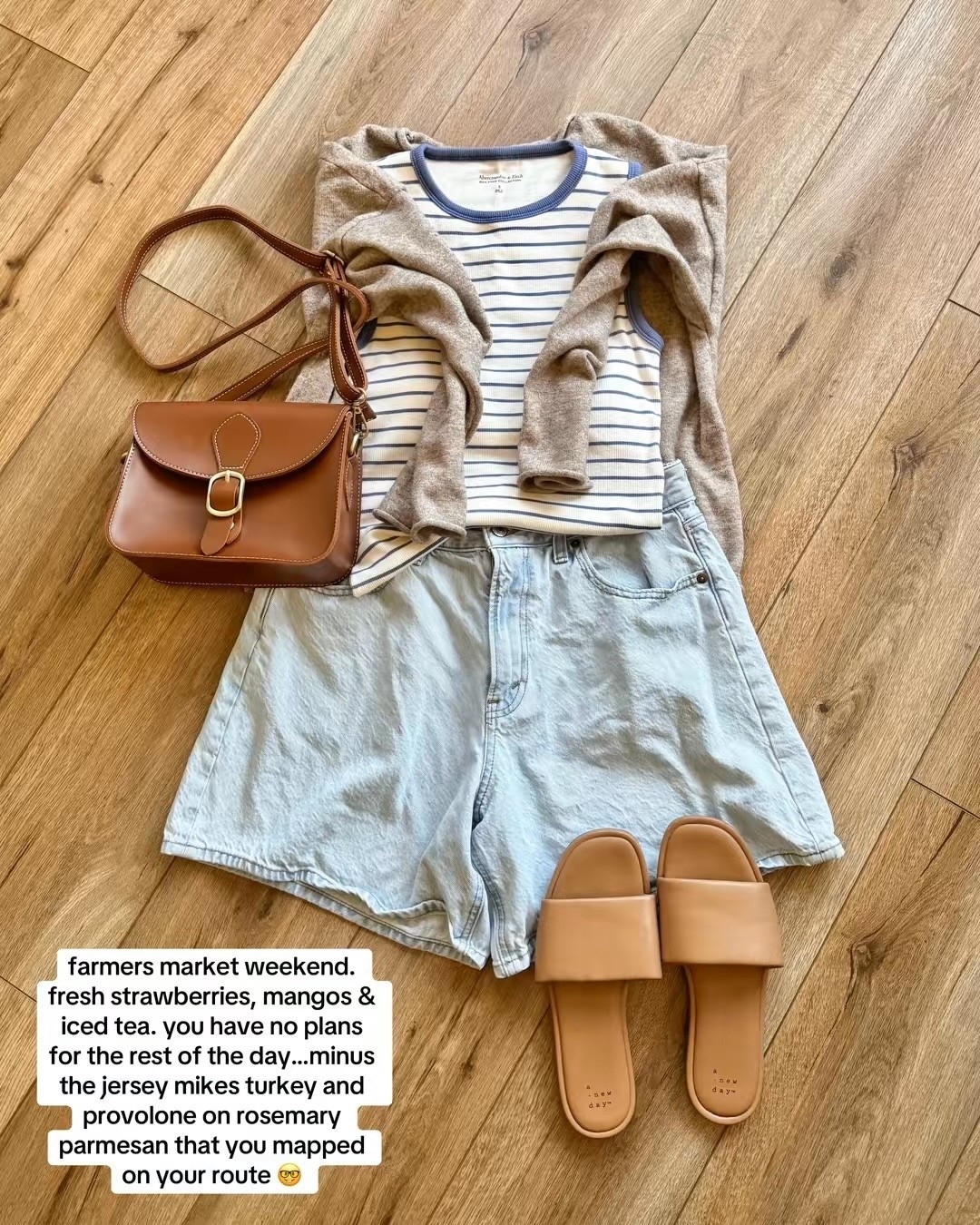 the perfect spring day meets the perfect casual spring outfit. denim shorts, tank top and cardigan around your shoulders



#LTKSpringSale #LTKSeasonal #LTKootd