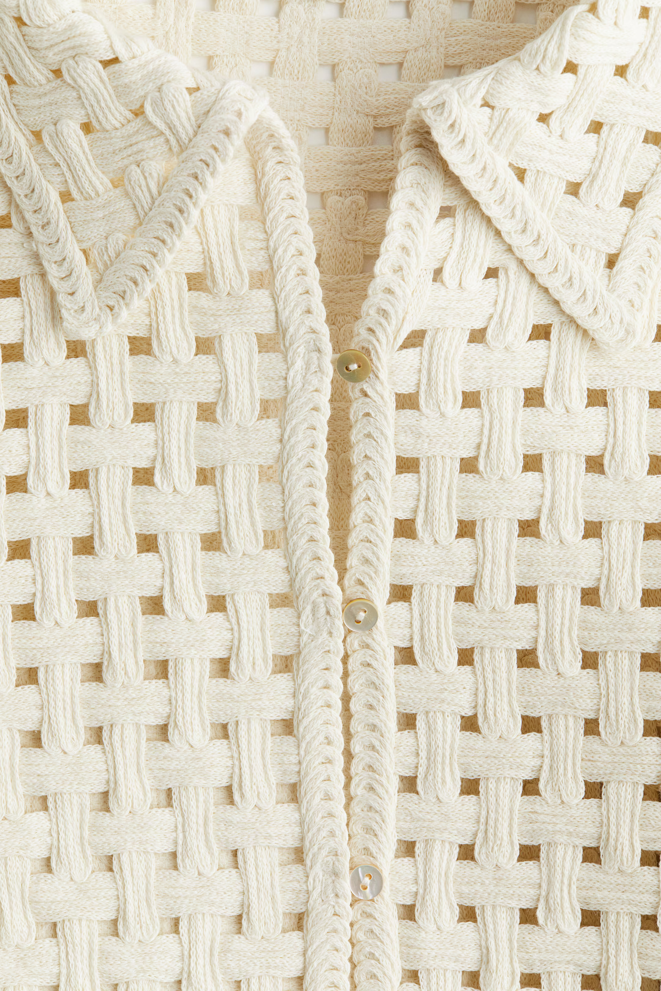 Jasje met opengewerkt dessin | H&M (DE, AT, CH, NL, FI)