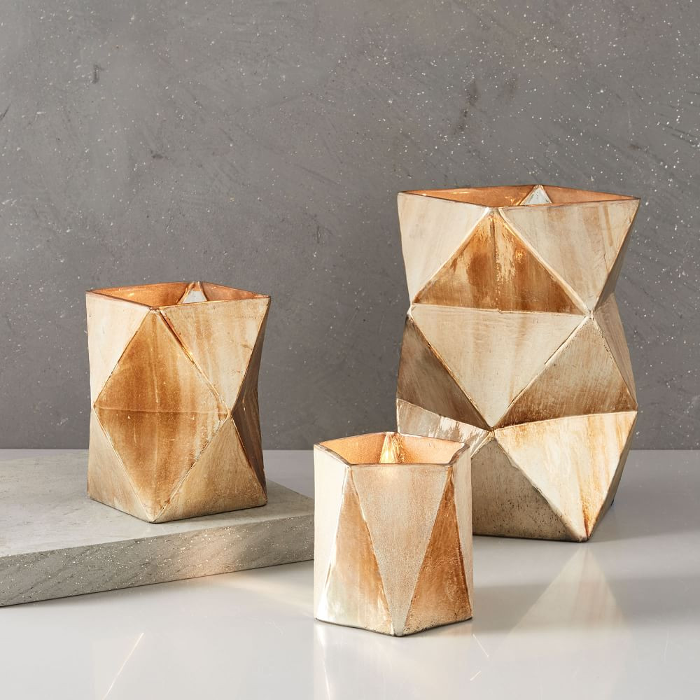 Prism Mercury Vases &amp; Candleholders | West Elm (US)