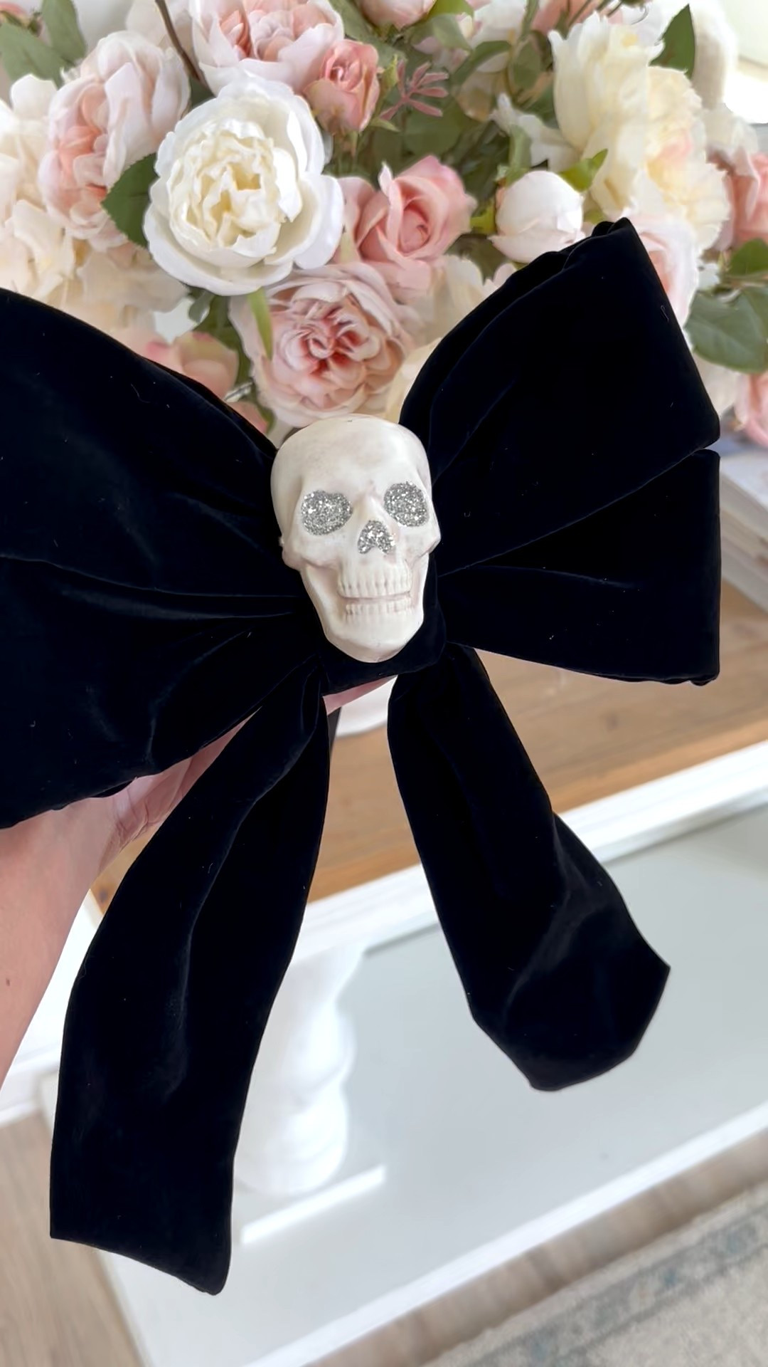 Can’t wait to add this spooky velvet bow to my Halloween wreath this year!! Only $6 at Target!💀🎀

#LTKSeasonal #LTKHome
