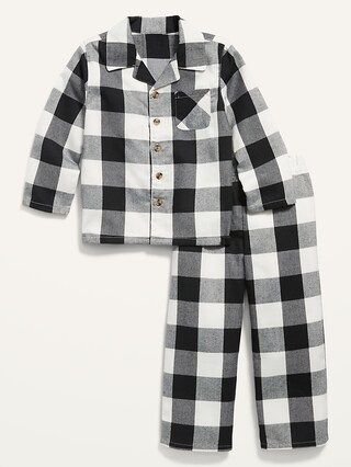 Unisex Matching Print Pajama Set for Toddler &#x26; Baby | Old Navy (US)