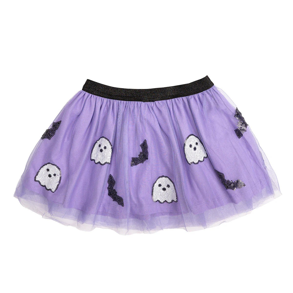 Ghost and Bat Sequin Halloween Tutu | Sweet Wink