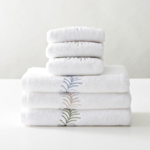 Sienne Embroidered Towels | Ballard Designs, Inc.