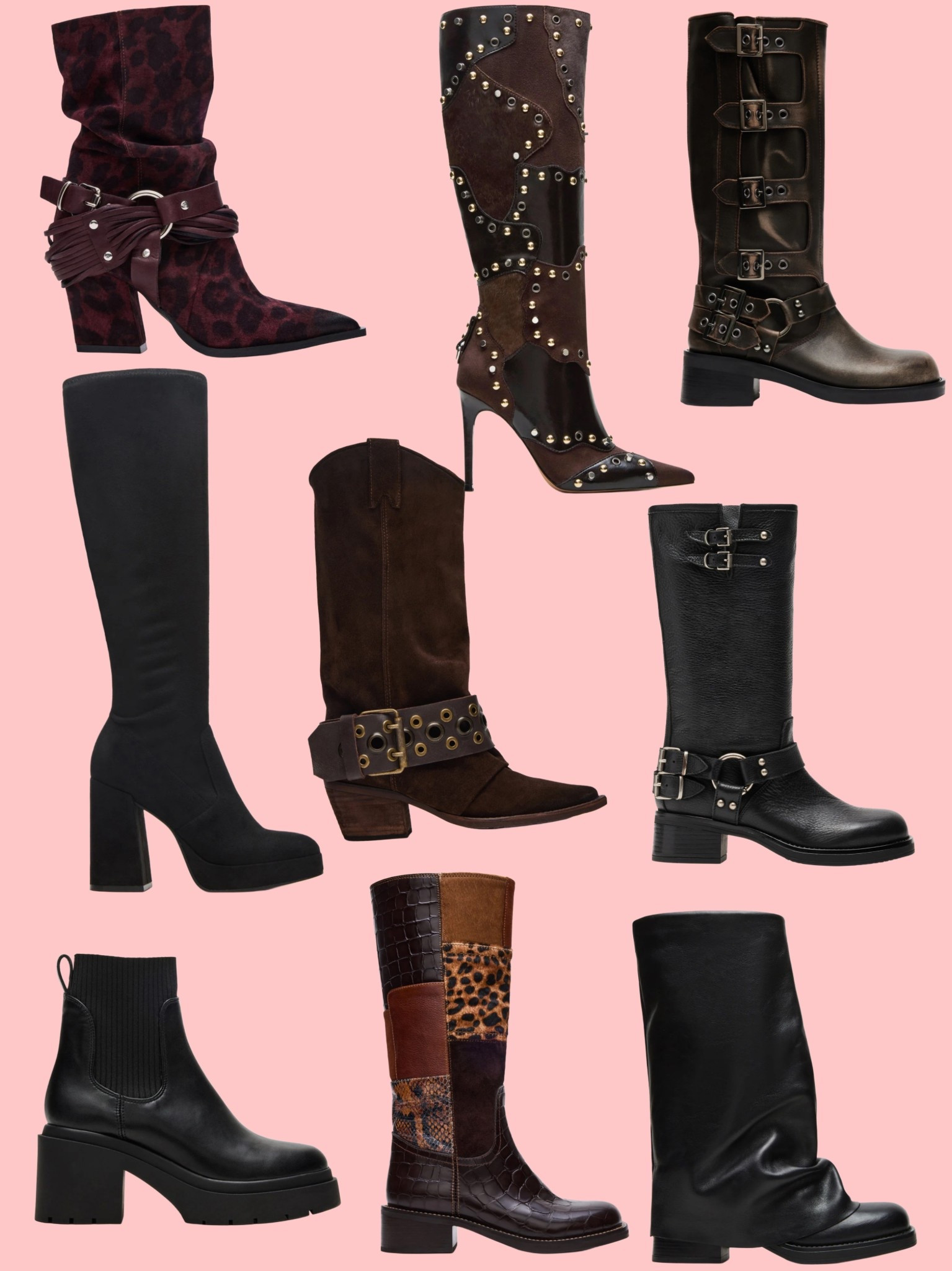 New and cute boots! Love the darker colors! Burgundy, distressed browns, and blacks

#LTKStyleTip #LTKGiftGuide #LTKShoeCrush