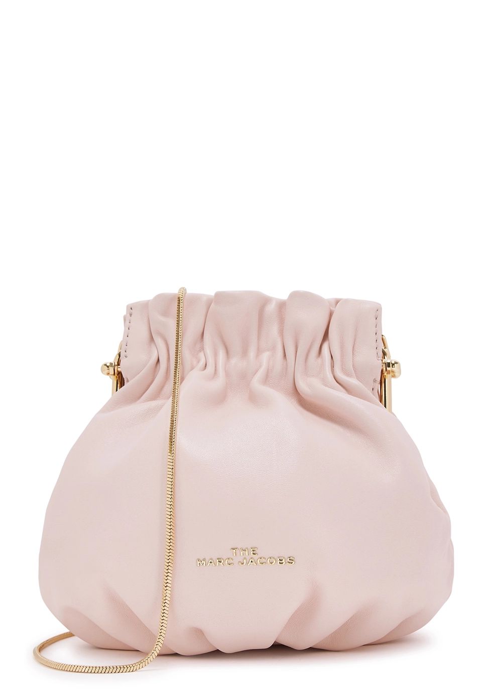 The Soiree pink leather bucket bag | Harvey Nichols (Global)