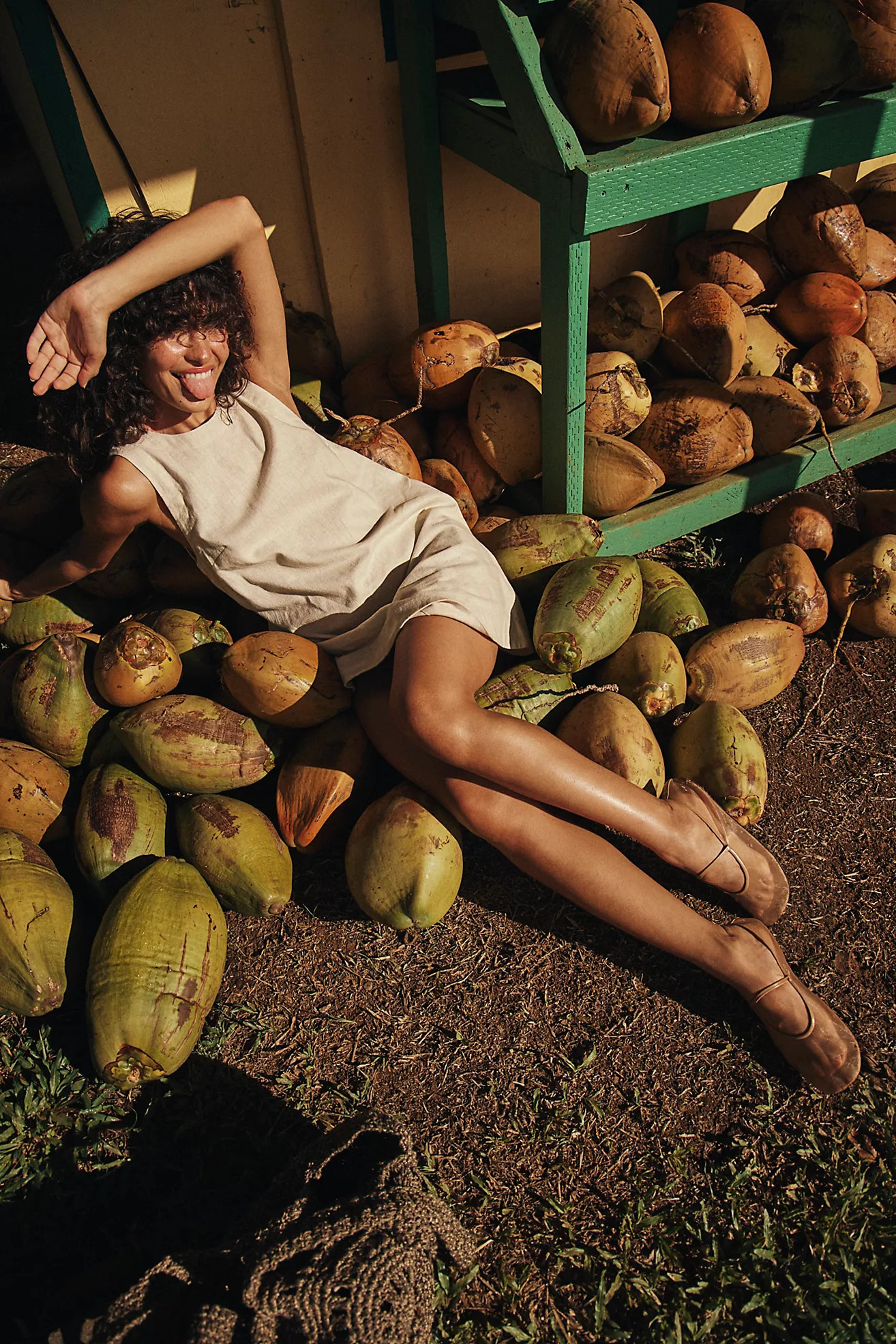 Full Of Sunshine Cotton-Linen Mini | Free People (UK)