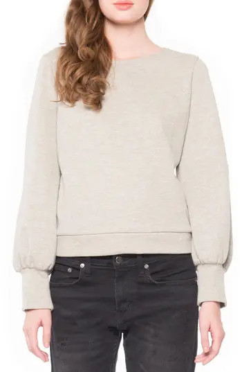 Women's Willow & Clay Tie Back Sweatshirt | Nordstrom