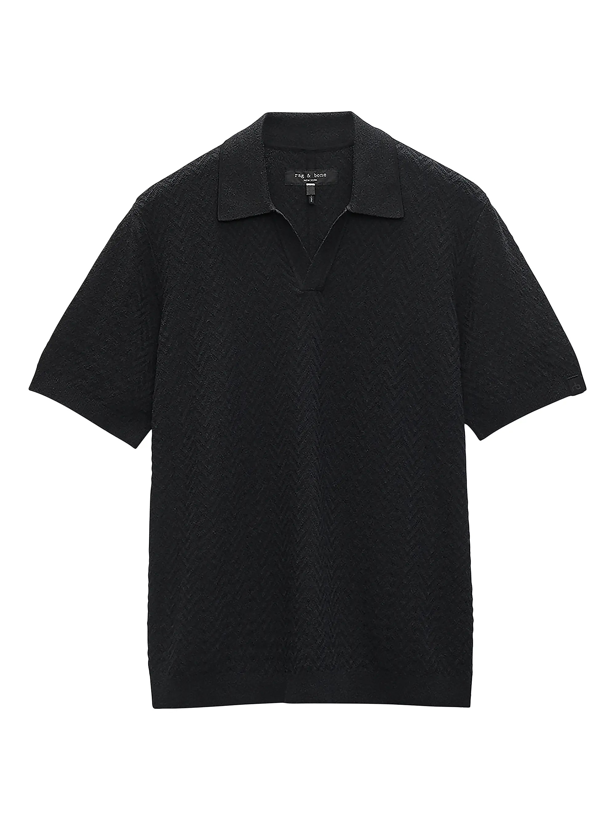 Zuma Toweling Herringbone Polo Shirt | Saks Fifth Avenue
