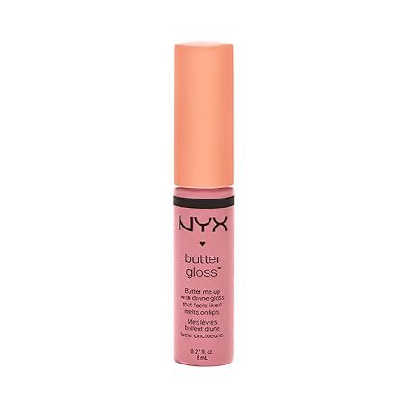 NYX Professional Makeup Butter Gloss, Creme Brulee, 0.27 Ounce | Amazon (US)
